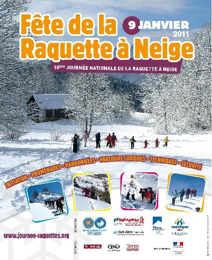 fete raquette neige