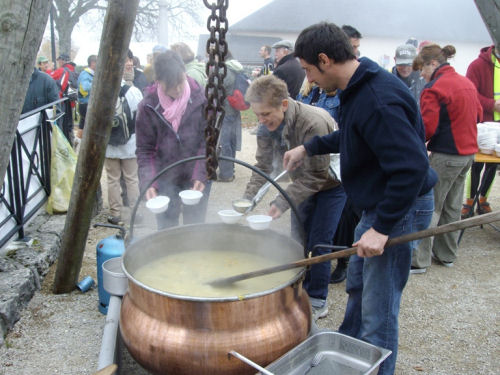 chaudron soupe trail montagnole