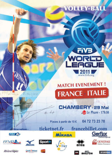 Volley France Italie l