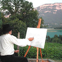 aiguebelette peintre