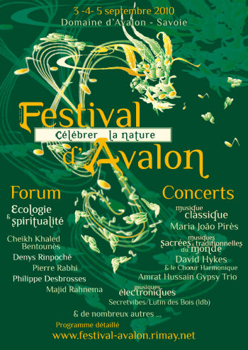 festival avalon ecologie spiritualite