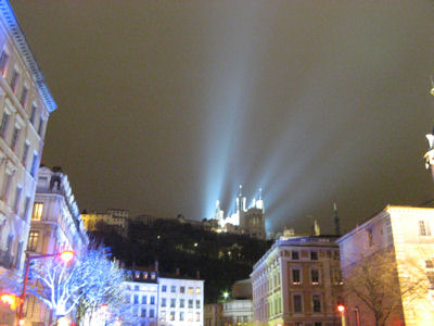 photos de la fete des Lumieres Lyon