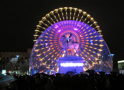 photos de la fete des Lumieres Lyon