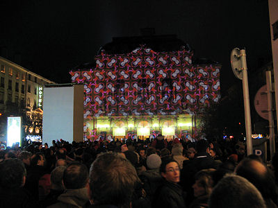 photos de la fete des Lumieres Lyon