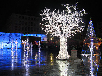 photos de la fete des Lumieres Lyon