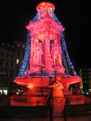 photos de la fete des Lumieres Lyon