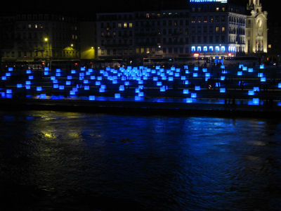 photos de la fete des Lumieres Lyon