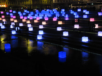 photos de la fete des Lumieres Lyon