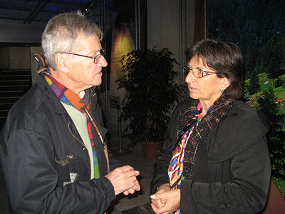 Cecile Brennan Sardou et Claude Paris