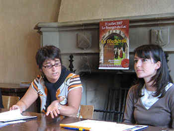 Presentation Medievale des Dames Bourget du Lac 2007