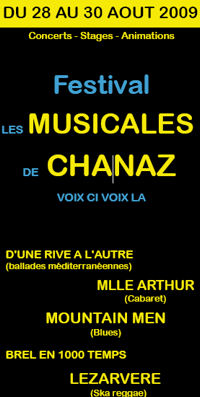 musicales Chanaz