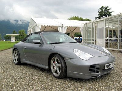 une Porsche à Aix les bains