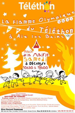 telethon aix les bains