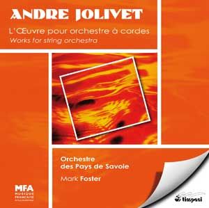 cd orchestre pays de savoie consacré à Marc Jolivet