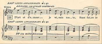 tosca partition