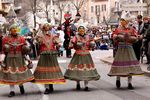 personnages costumes defiles fete carnaval