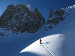 skieur montagne