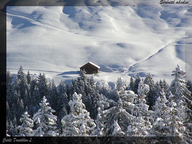 Laurent Ducatillion - photo Savoie - Srnit  Arches dans un paysage calme et grandiose.