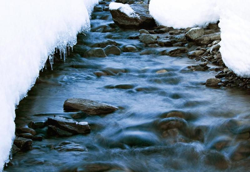 riviere enneigee val thorens