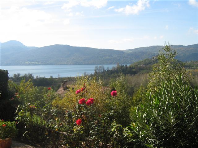 Le lac du Bourget le laurier et les roses