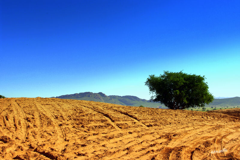 Avance du dsert au Maroc