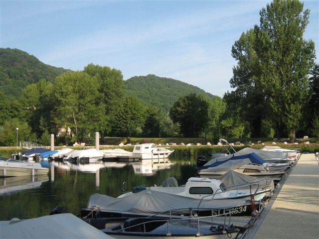 Un port sur le Lac du Bourget 