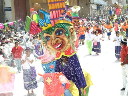 carnaval PastoNegro Blanco  Colombie