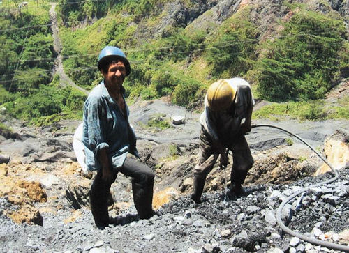 colombie mineurs