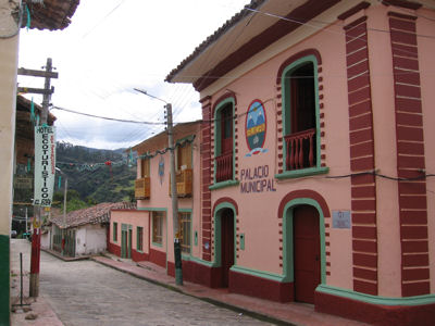 Mairie village en colombie