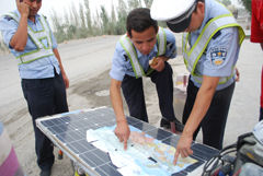 policiers chinois