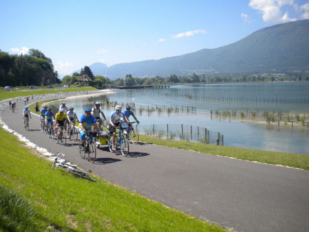 velo electrique solaire lac du bourget savoie