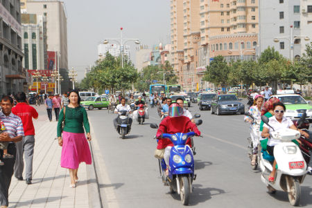 ville chinoise kashgar
