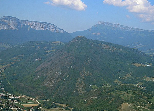 Chapelle Saint Michel - photo vue du ciel