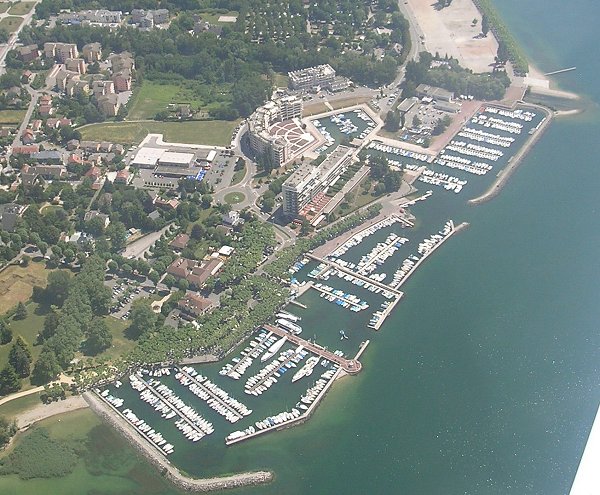 Grand Port Aix les Bains - photo vue du ciel