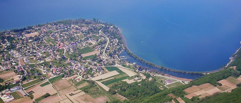 Gresine - photo vue du ciel