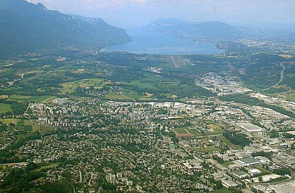 La Motte Servolex - photo vue du ciel