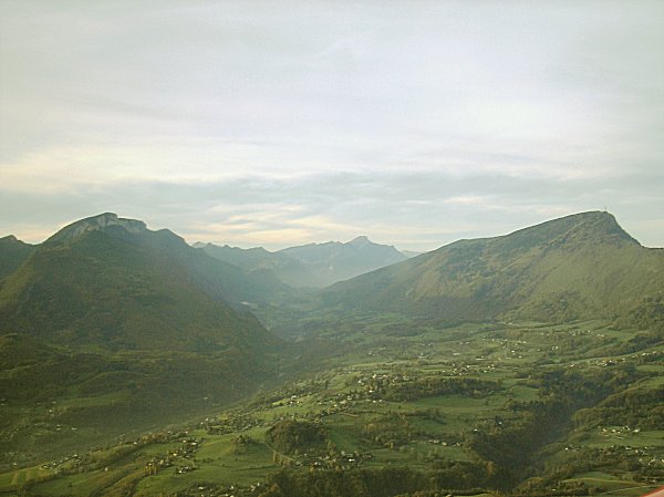 vallee de Saint Thibaud de Couz - photo vue du ciel